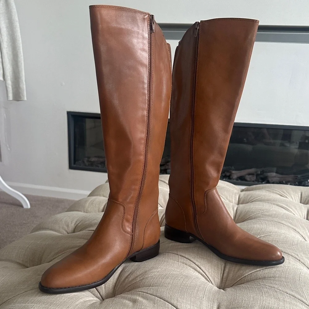 Easyspirit Zinc Brown Over the Knee Boots
